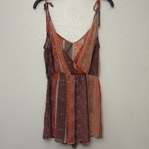 BCBGMAXAZRIA Sheer Romper Size Small - Picture 3 of 5